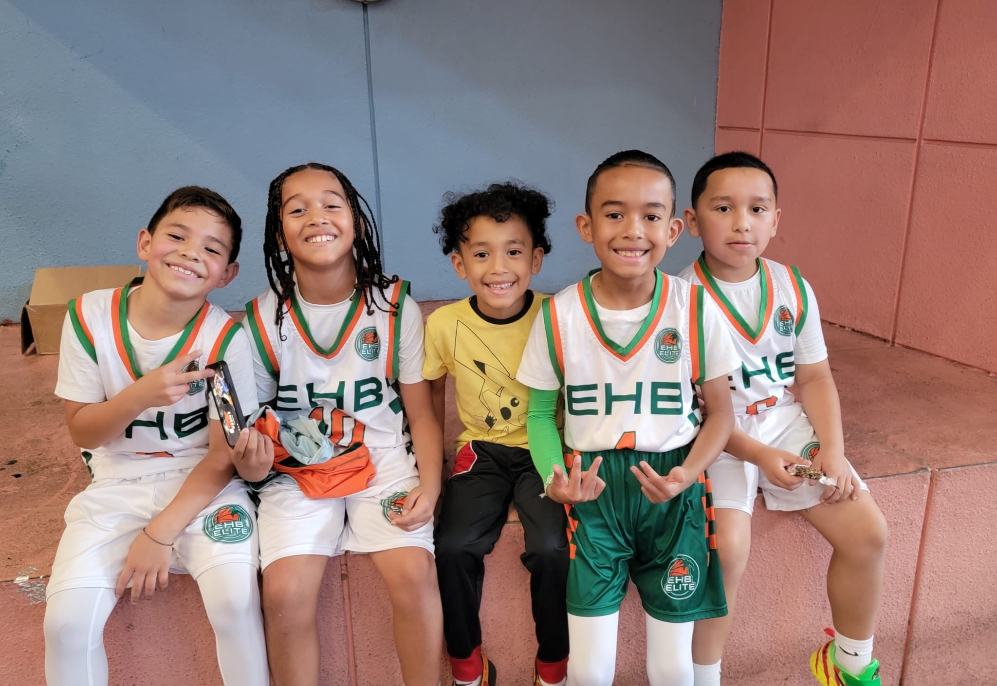 EHB HOOPS players during a game